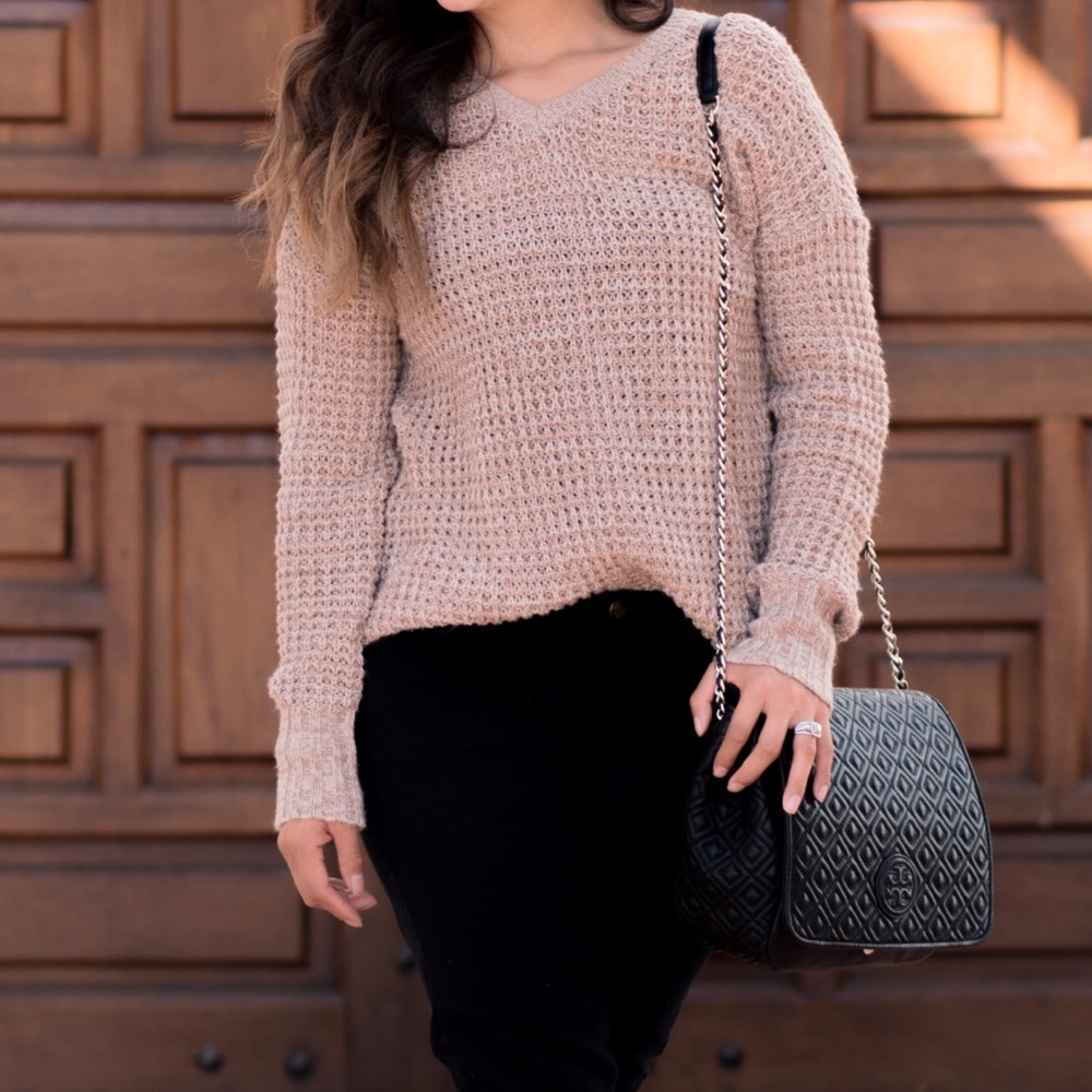 Waffle sweater!!!
